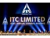 ITC Chairman Y C Deveshwar addresses shareholders in the presence of other board members during 105th Annual General Meeting of the Company